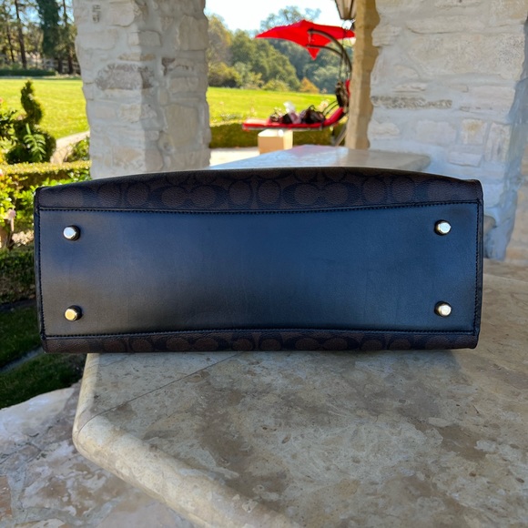 Coach Tatum CarryAll signature 40 handbag - Picture 4 of 11